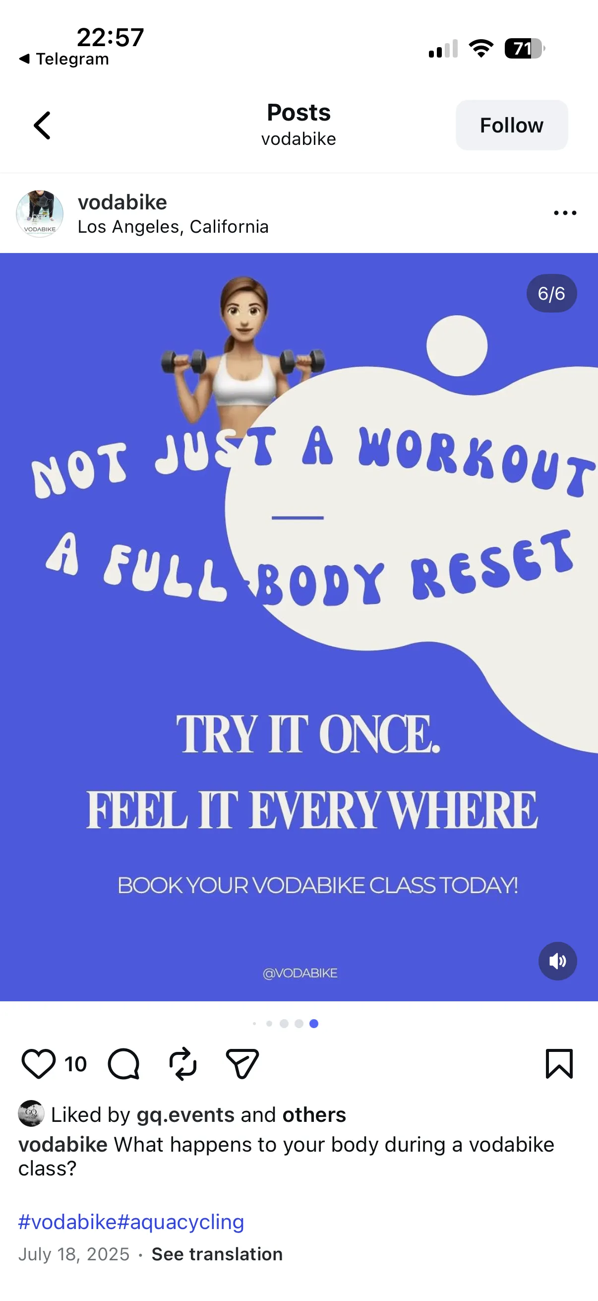 Full body reset