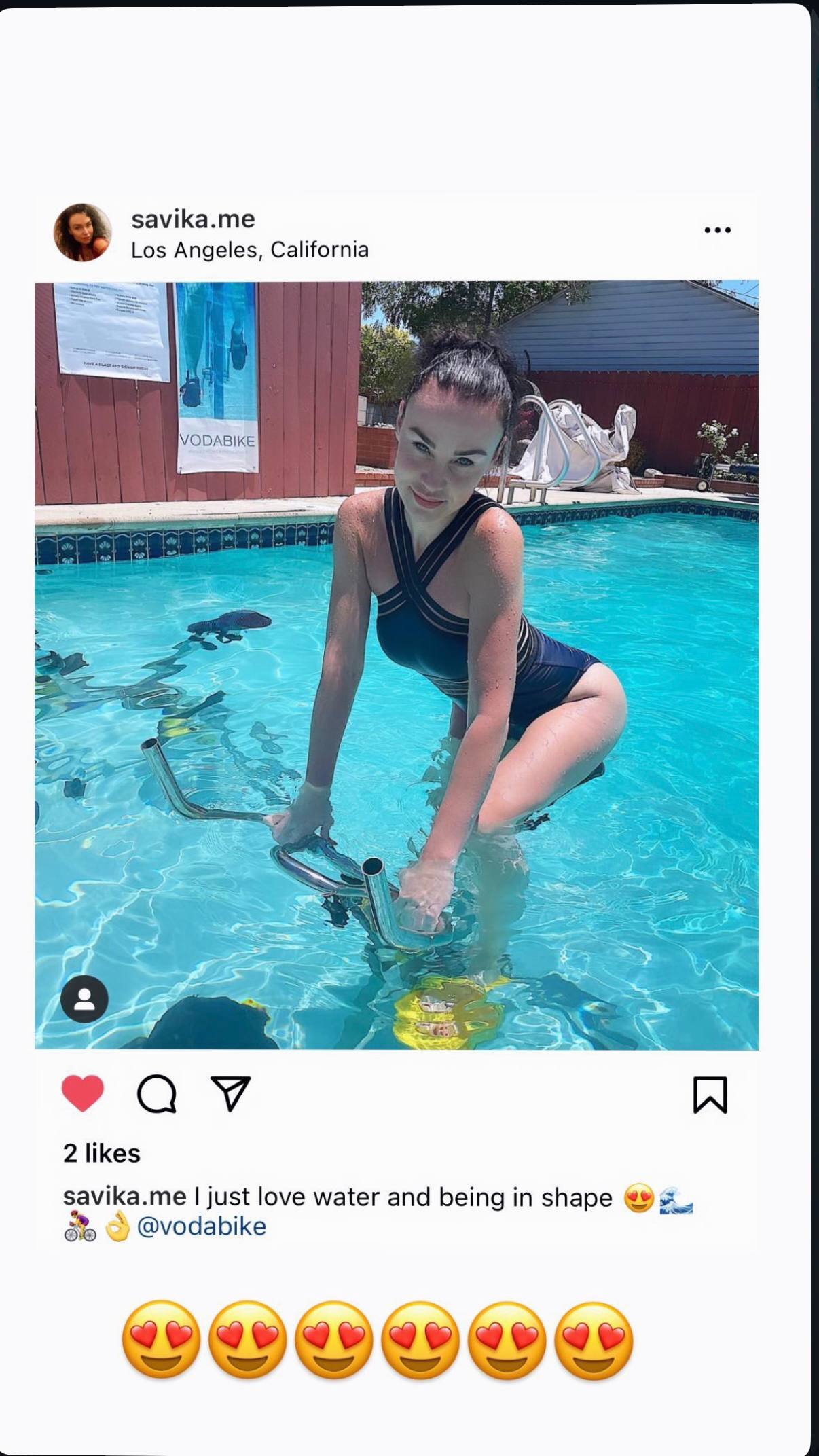 Client photo review - savika.me Instagram post