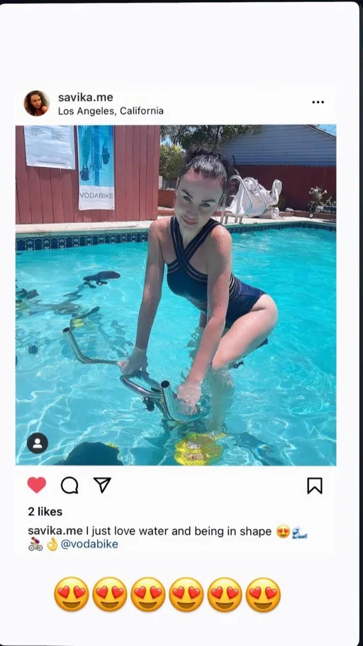 Client photo review - savika.me Instagram post