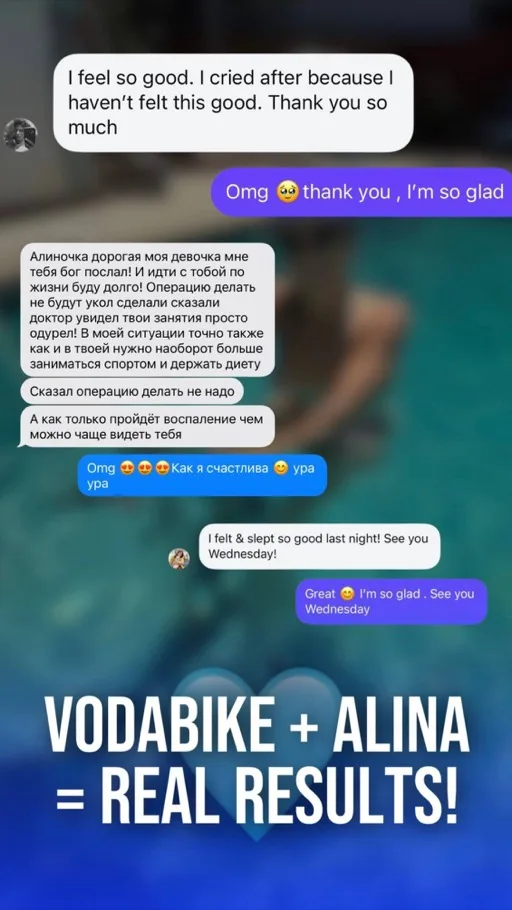 Client photo review - combined reviews collage